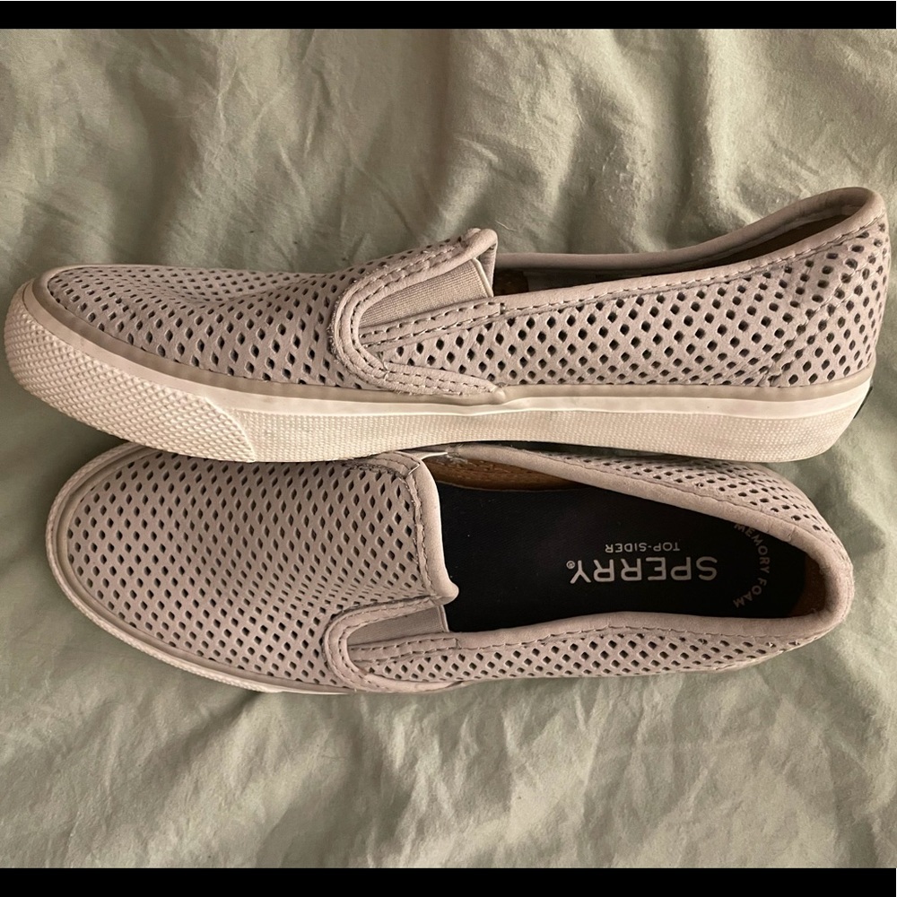 Women’s Sperry Top Sider Loafers - Gray, Size 5